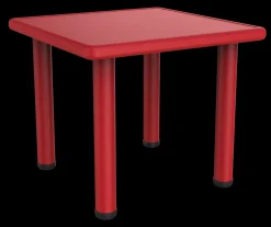 Discount Table enfants 62x62x56 cm rouge Tables Et Chaises