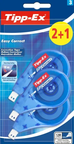 Hot Tipp-ex Easy Correct 2+1 Correcteurs