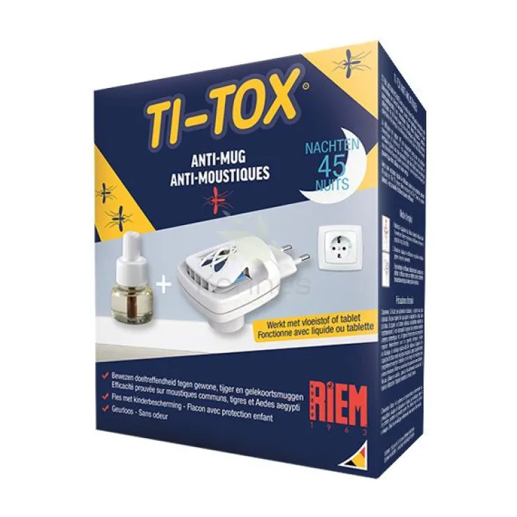 Best Ti-tox anti-moustiques starter kit Anti-insectes (rideaux À Mouches, Sprays, Stickers, Boite Anti-fourmis, Etc.)