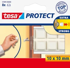 Discount Tons anti-chocs pour protéger des zones de tout impact 10 mm x 10 mm blanc Rubans Adhésif