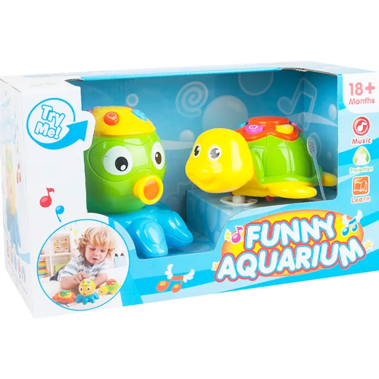 Hot Tortue & Octopus amis de bain Jouets Interactifs|Jouets De Bain