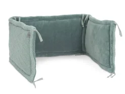 Best Tour de lit/Parc River Knit Ash green Linge De Lit