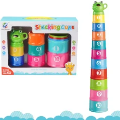 Discount Tour d'empilement grenouille Apprendre En Jouant|Jouets Interactifs