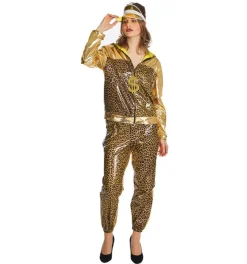 Discount Training Léopard Femme Or - Taille 40 Déguisements Adultes
