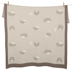 Hot Tricot Couverture 65x80cm Herisson Linge De Lit