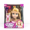 Online Tête coiffure blonde Poupées Et Peluches
