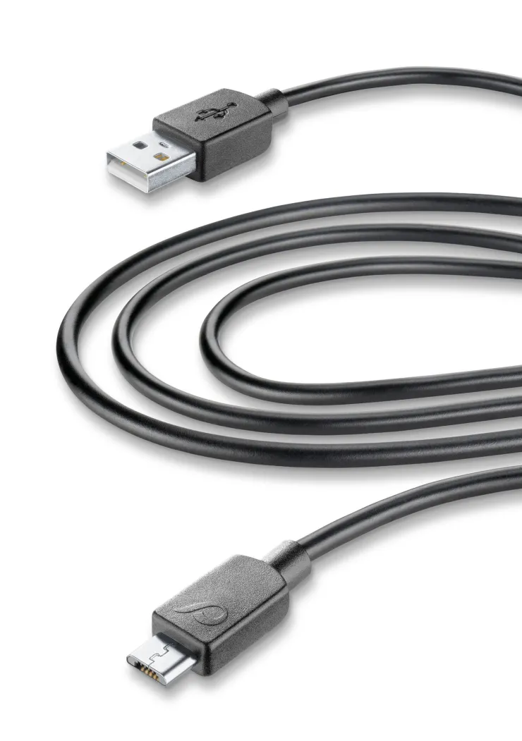 Usb Cable Micro-Usb 3M Black Accessoires Smartphone