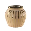 Hot Vase Tyrion Gold 19x19x17,5 cm Vases Et Cache Pots