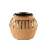 Outlet Vase Tyrion Gold 15,5x15,5x13 cm Vases Et Cache Pots