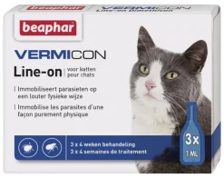 Best Vermicon Line-On chat 3x1 ml Soins