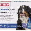 New Vermicon Line-On grand chien 3x4,5 ml Soins