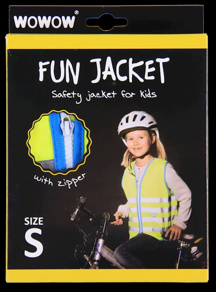 Outlet Veste fluo avec fermeture à glissière 5 - 7 ans Accessoires Vélo