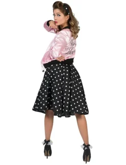Discount Veste Pink Lady Grease - Taille 44/46 Déguisements Adultes
