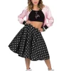 Best Veste Pink Lady Grease - Taille 36/38 Déguisements Adultes