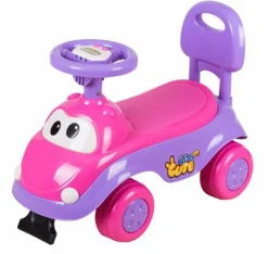 New Voiture de promenade mauve-rose avec son Vélo Et Conduite