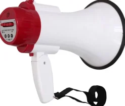 Outlet 20W Megaphone W/Bat + Usb Audio