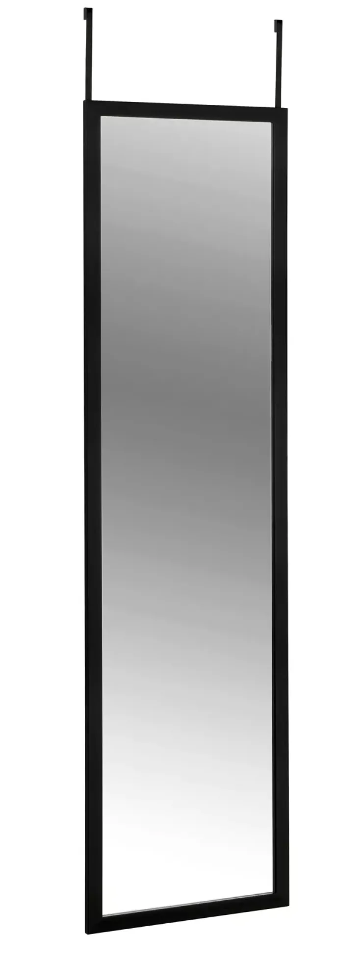 Outlet Arcadia Miroir de porte 120x30 cm - Noir Miroirs