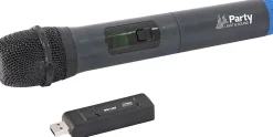 Wireless Uhf Mic Via Usb Audio