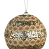 Online 2x boule noël chaîne L champagn Décoration De Sapin