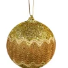 Sale 3x boule noël strass M champagn Décoration De Sapin