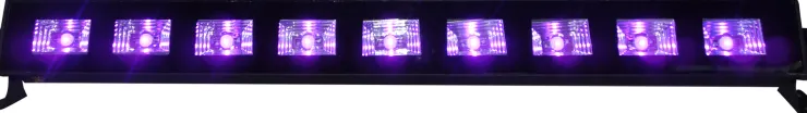 Hot 9X3W Uv Led Bar Audio